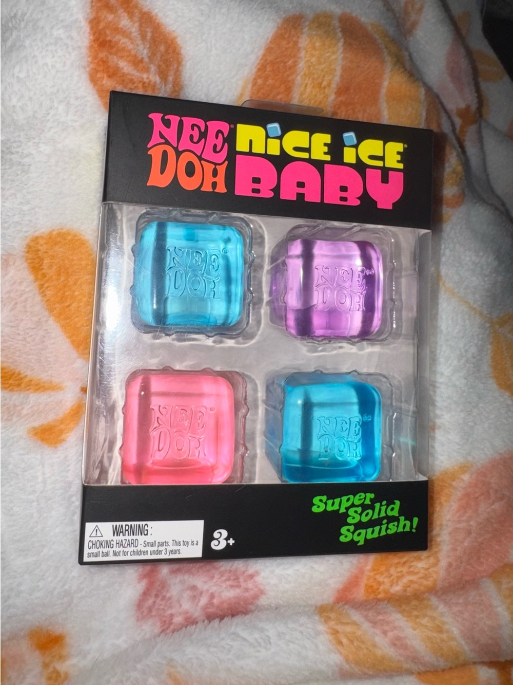 NeeDoh Nice Ice Baby Squish - 4 Pack